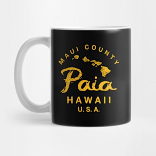 Hawaii Paia Maui Hawaiian Islands Mug